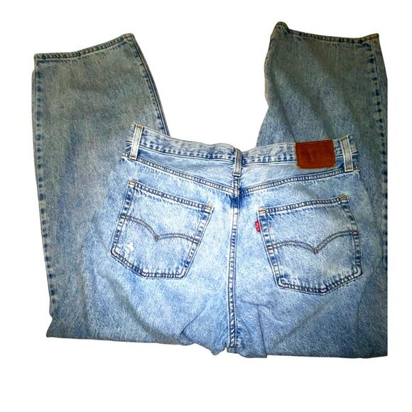 Levis Light Wash Baggy Dad Jeans Size 31 - Picture 3 of 7